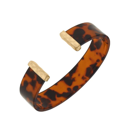 Josie Tortoise Cuff Bracelet