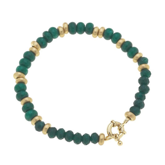 Olivia Beaded Gemstone Bracelet