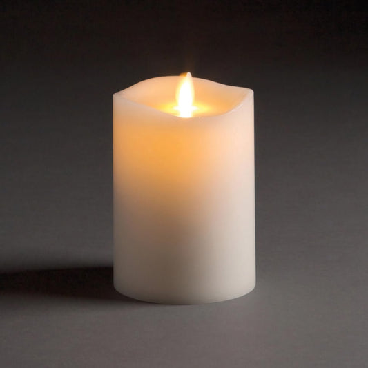 LightLi Moving Flame Pillar Candle