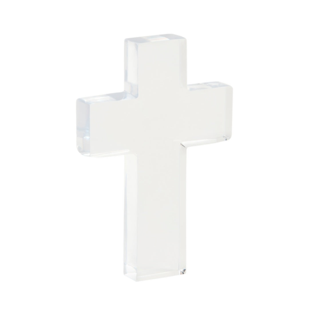 Clear Resin Cross