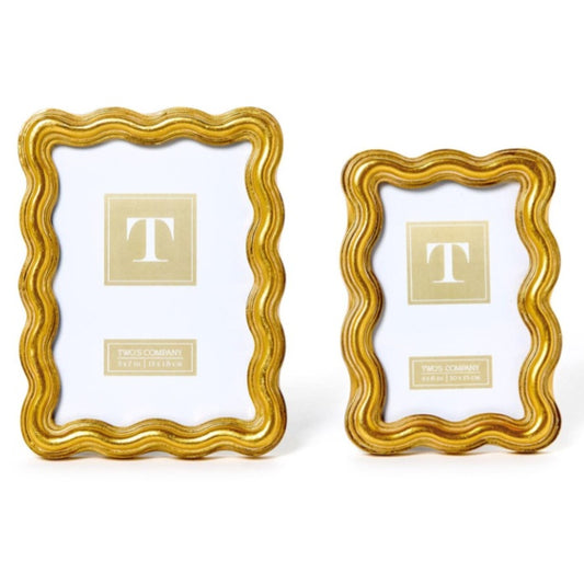 Triple Wave Photo Frame