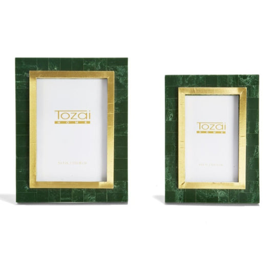 Green & Gold Frame
