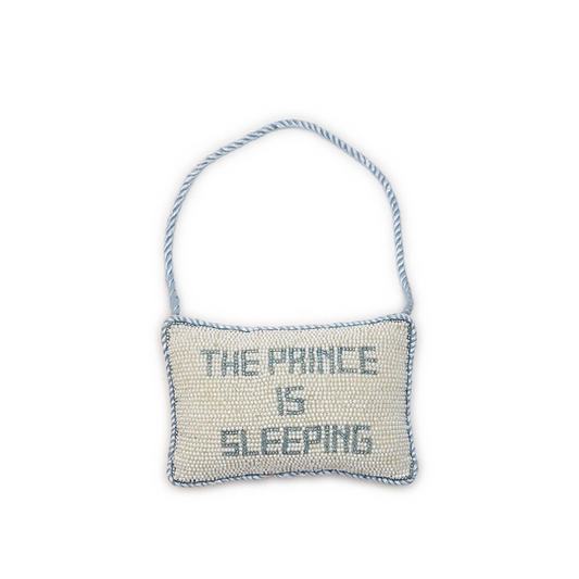 Hand-Beaded Pillow Door Hanger