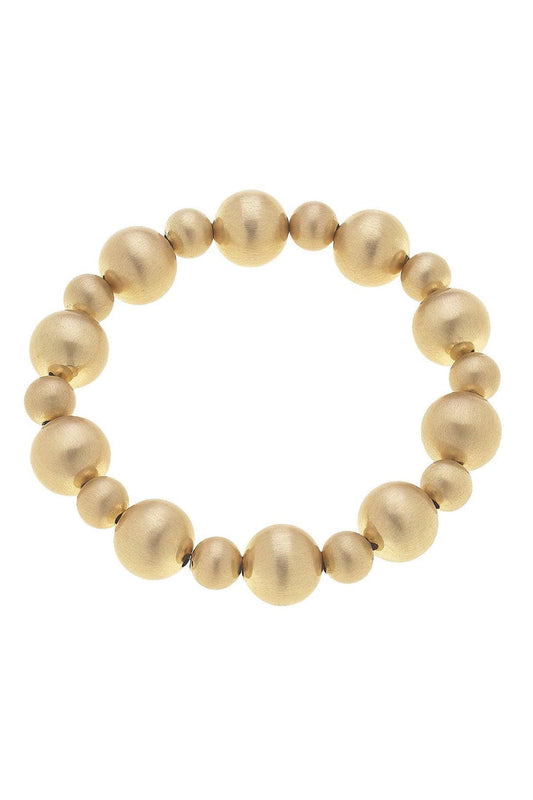 Ember Ball Bead Stretch Bracelet