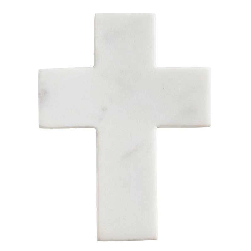 White Marble Cross – Chaleureux