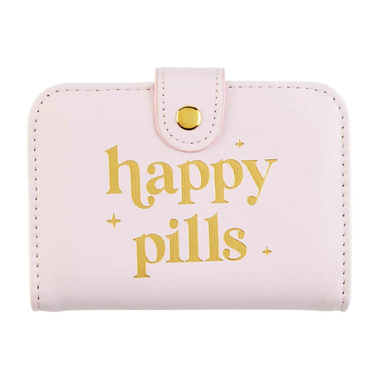 Happy Pills Pink Pill Case