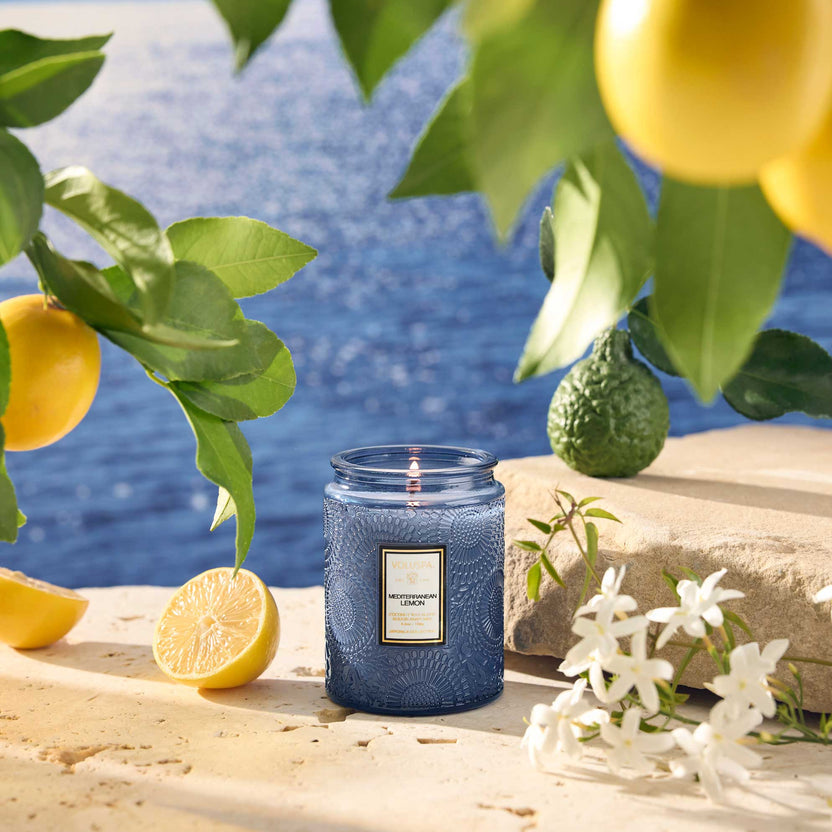 Mediterranean Lemon Small Jar Candle