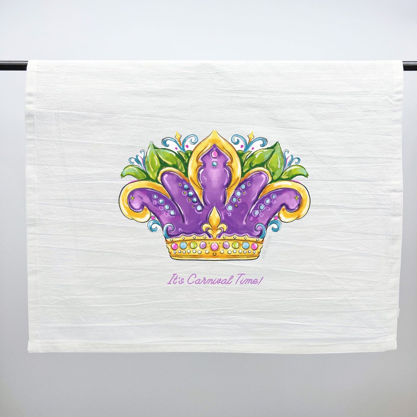 Mardi Gras Towels