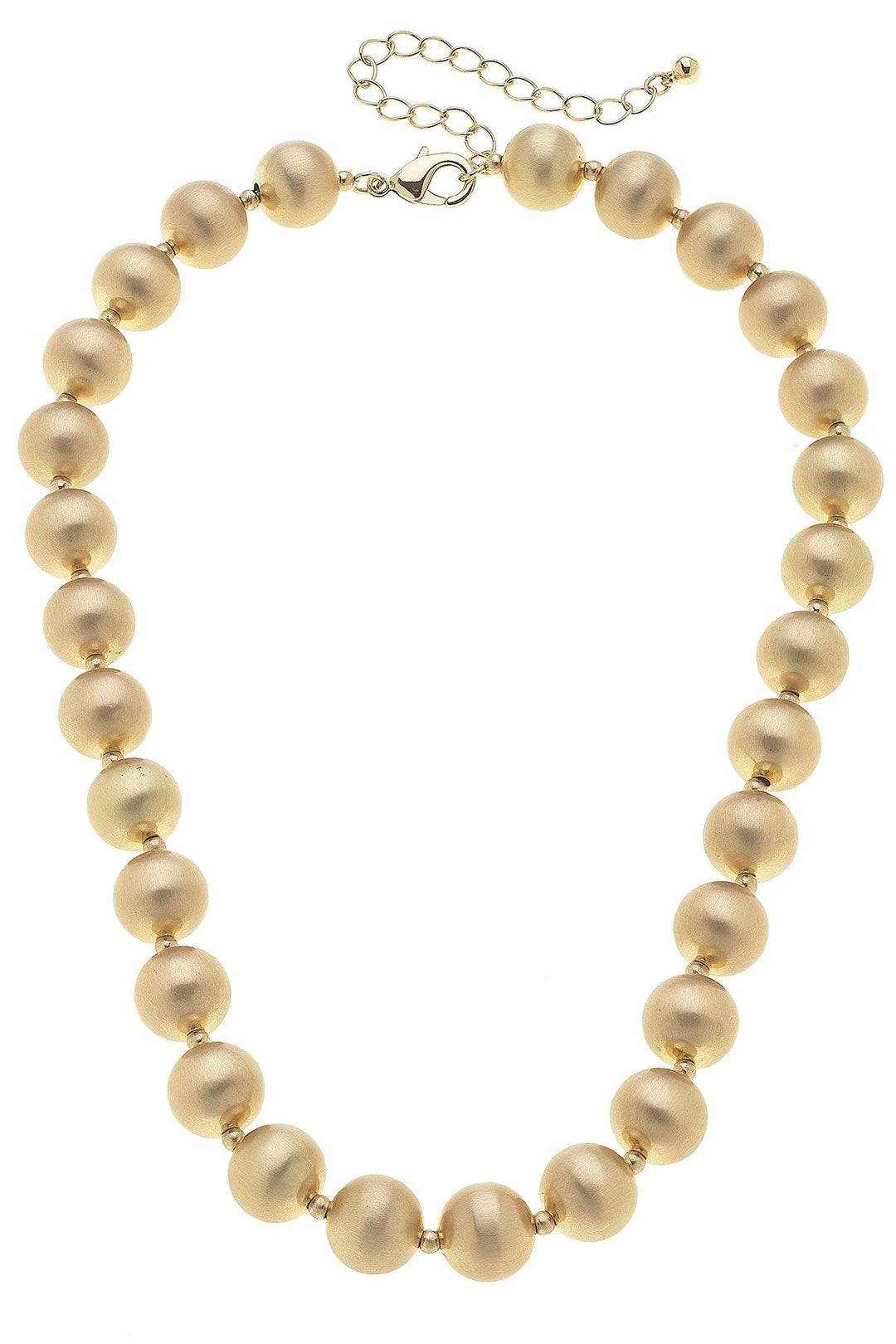 Phoebe gold ball necklace