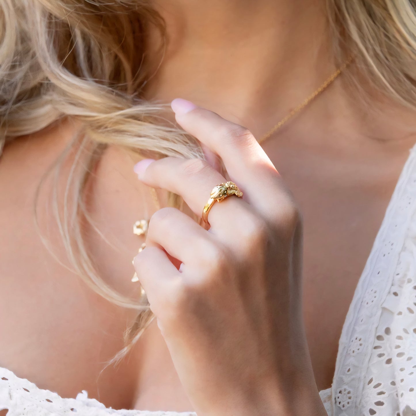 Meadow Ladybug Ring