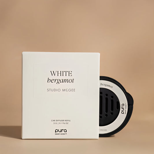 White Bergamot Pura Car Refill