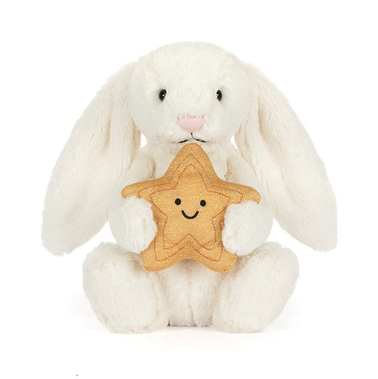 Cream Bunny with Star