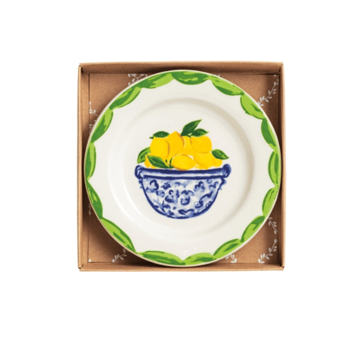 Lemon Bowl Tidbit Plate