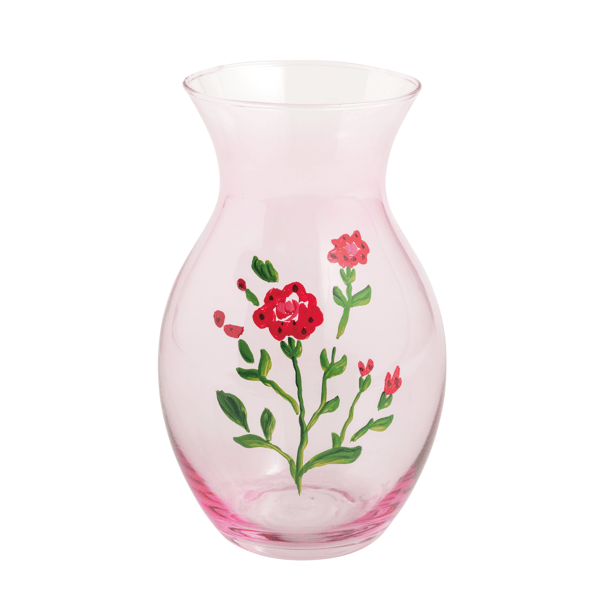 Glass Flower Small Vase