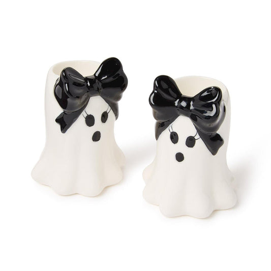 Bootiful Ghost Taper Candleholder