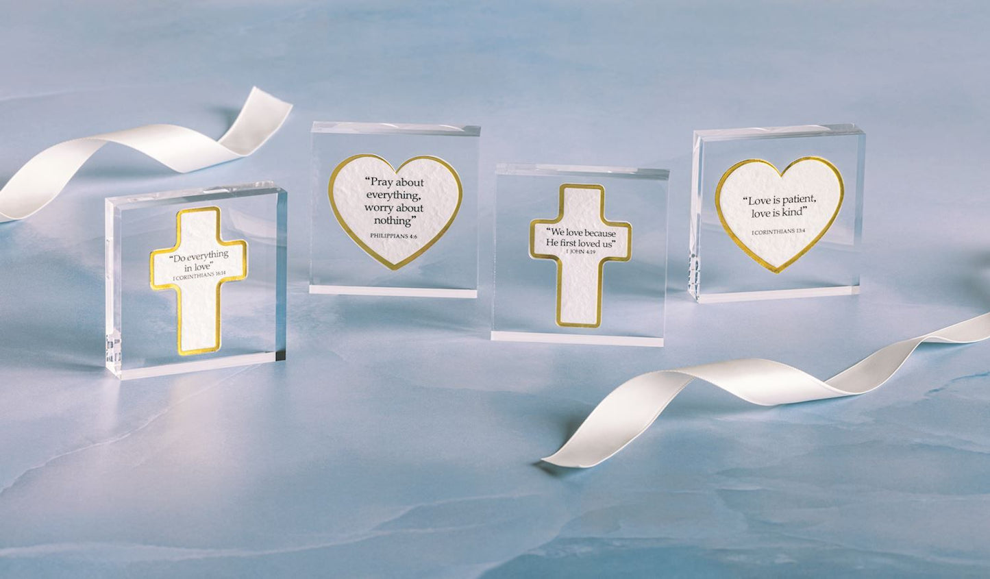 Paper Acrylic Plaque