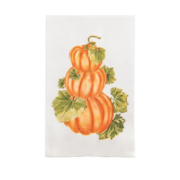 Pumpkin Stacked Printed Towel