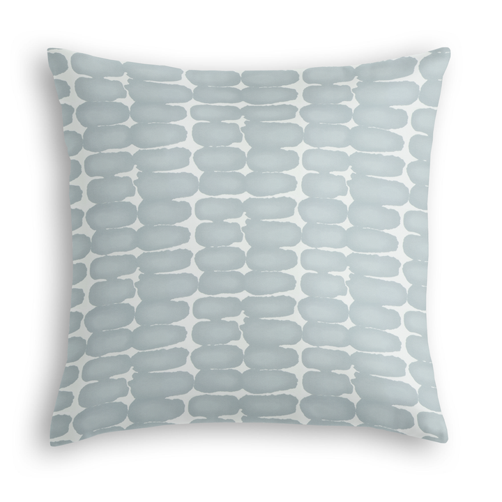 Viola Throw Pillow in Blue