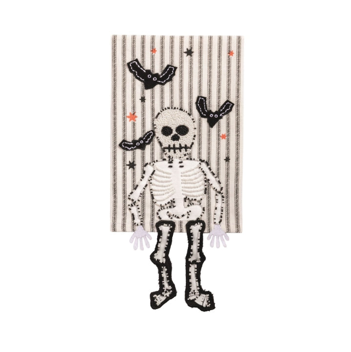 Skeleton Dangle Leg Towel