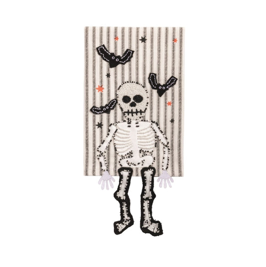 Skeleton Dangle Leg Towel