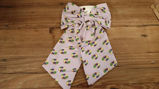 Mardi Gras King Cake Ribbon