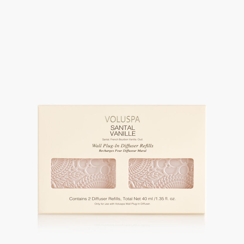 Santal Vanille Wall Plugin Twin Pack