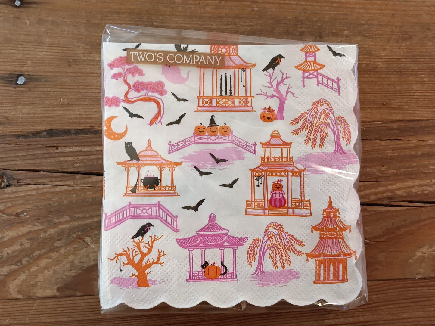 Haunted Pagoda Cocktail Napkins