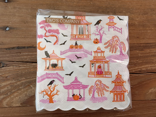 Haunted Pagoda Cocktail Napkins