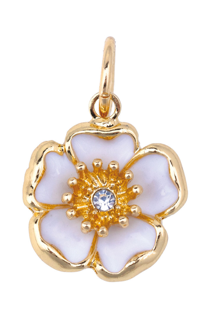 Buttercup Blossom Enamel Charm
