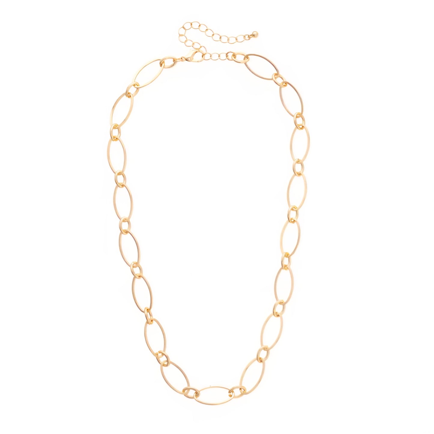 Robyn Dainty Oval Link Necklace