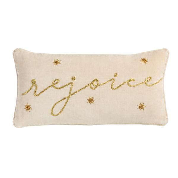 Gold Rejoice Pillow