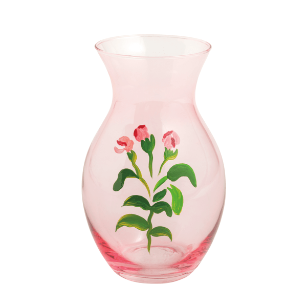 Glass Flower Small Vase