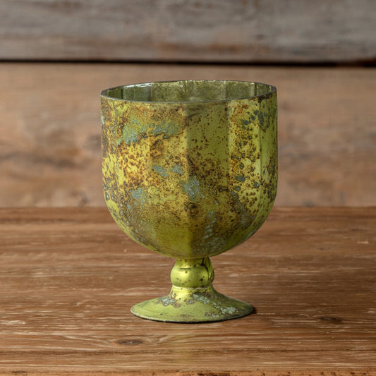 Antique Olive Chalice