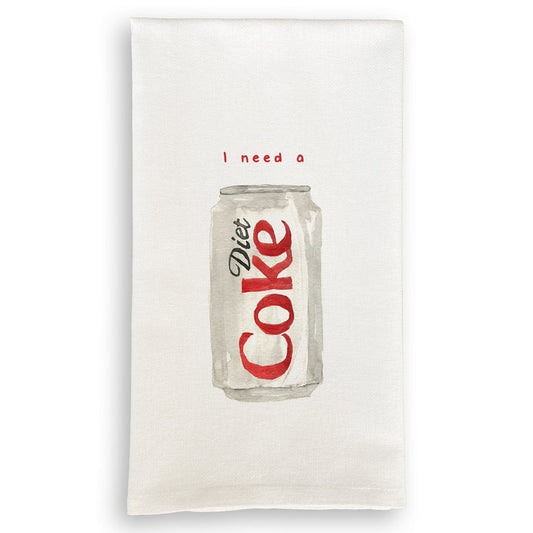 Diet Coke Dish Towel