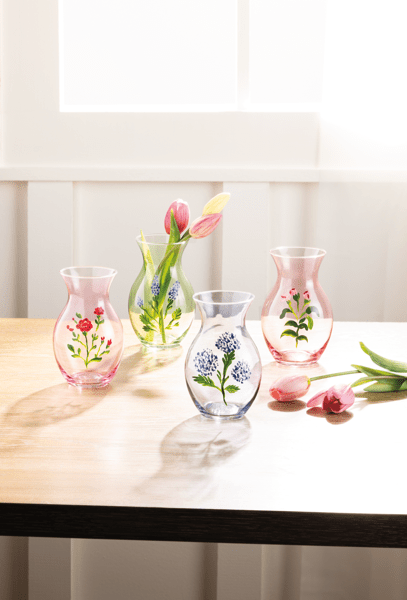 Glass Flower Small Vase