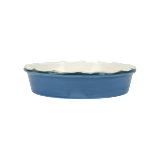 Italian Bakers Blue Pie Dish