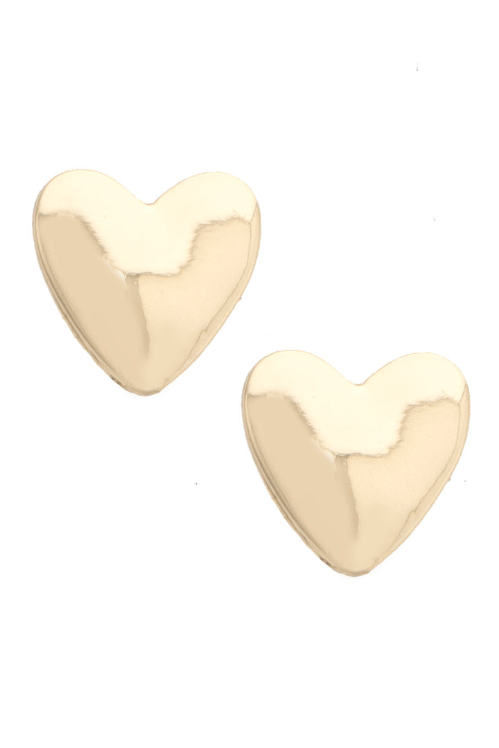 Caroline Heart Stud Earrings