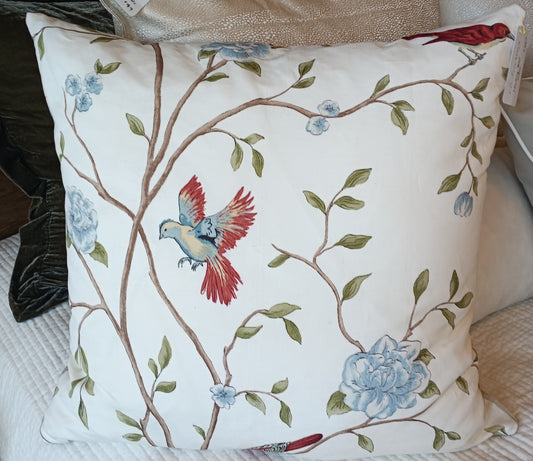 Landing Bird Pillow