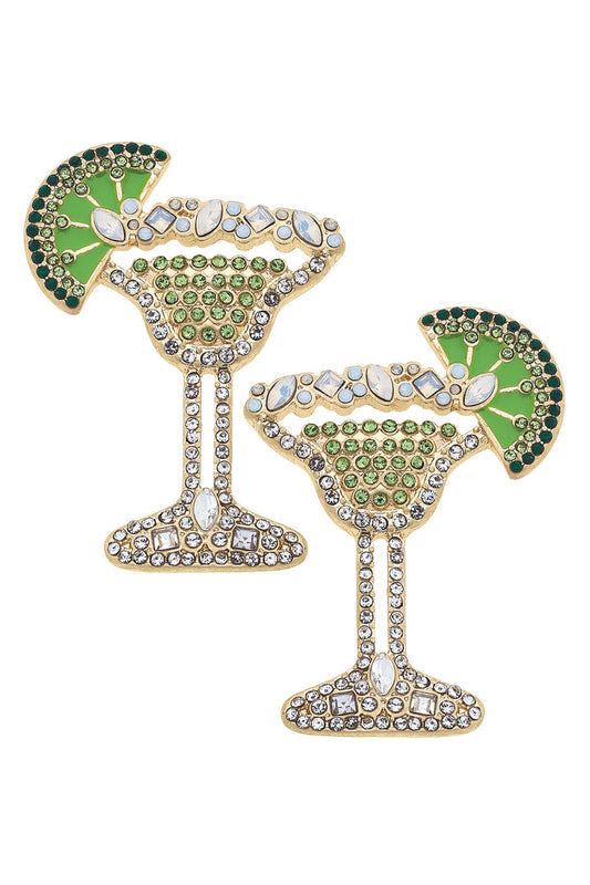 Grande Pave Margarita Earrings