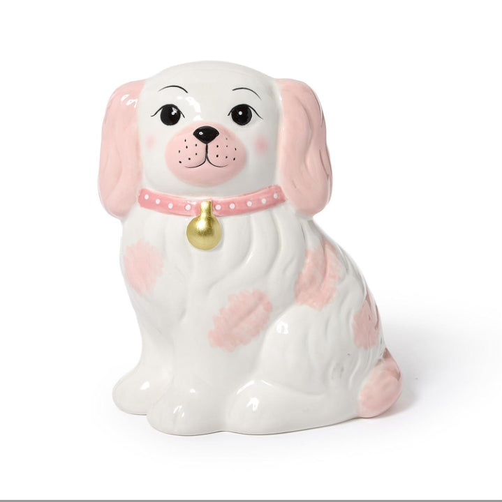Staffordshire Dog Hand painted Money Bank
