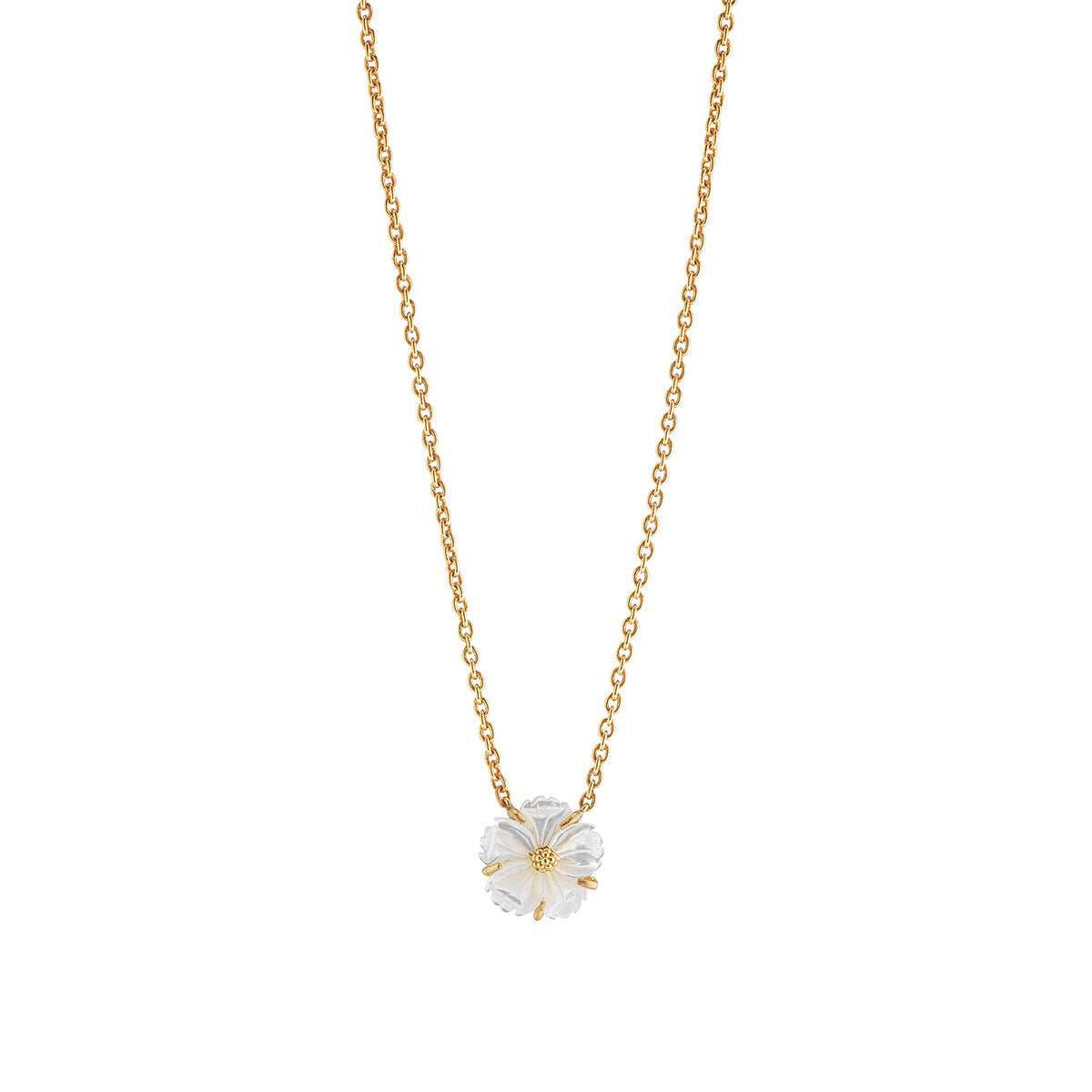 Mermaid Garden Petite Station Necklace, 16"