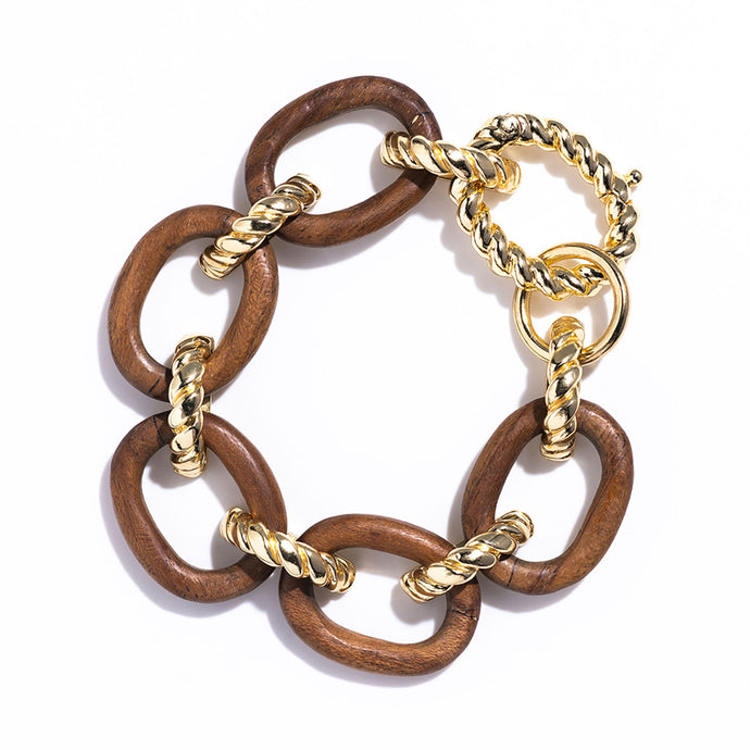 Earth Goddess
Link Bracelet - Teak
