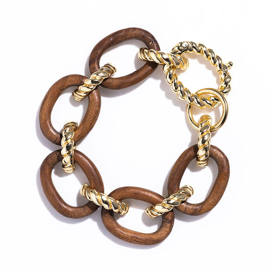 Earth Goddess
Link Bracelet - Teak