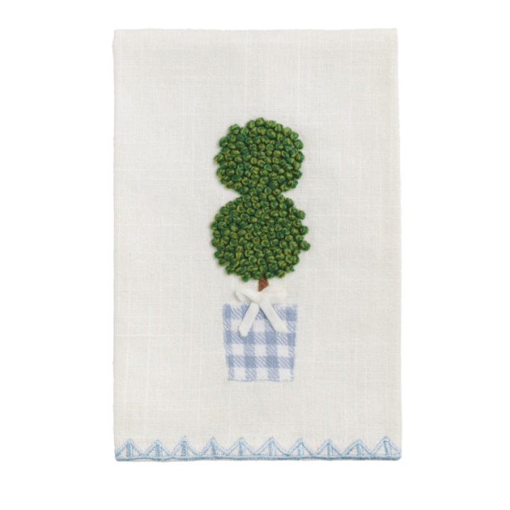Hydrangea Topiary Tea Towel