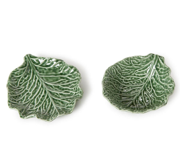 Cruciferous Leaf Textured Plate or Bowl. Sold Separately.