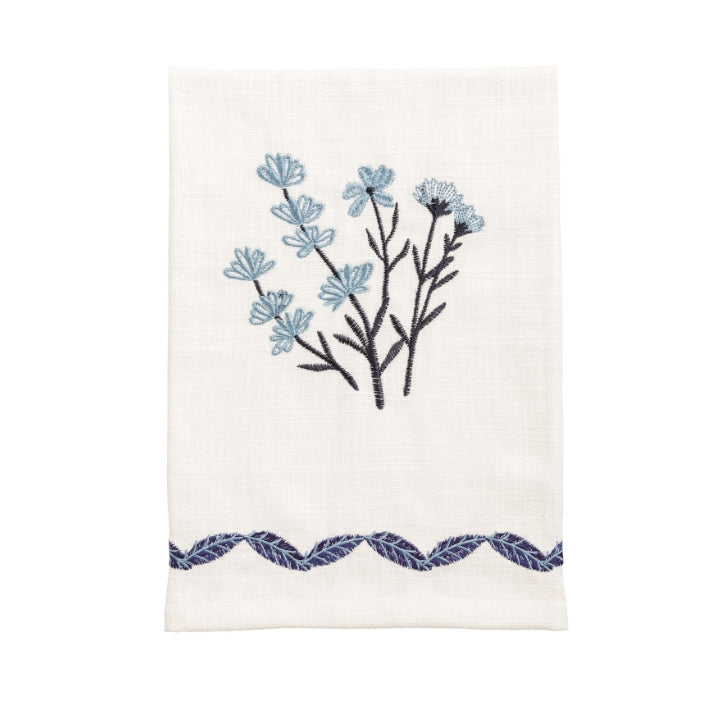 Blue Flower Bundle Towel