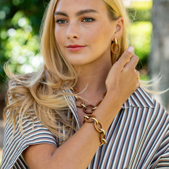 Earth Goddess
Link Bracelet - Teak