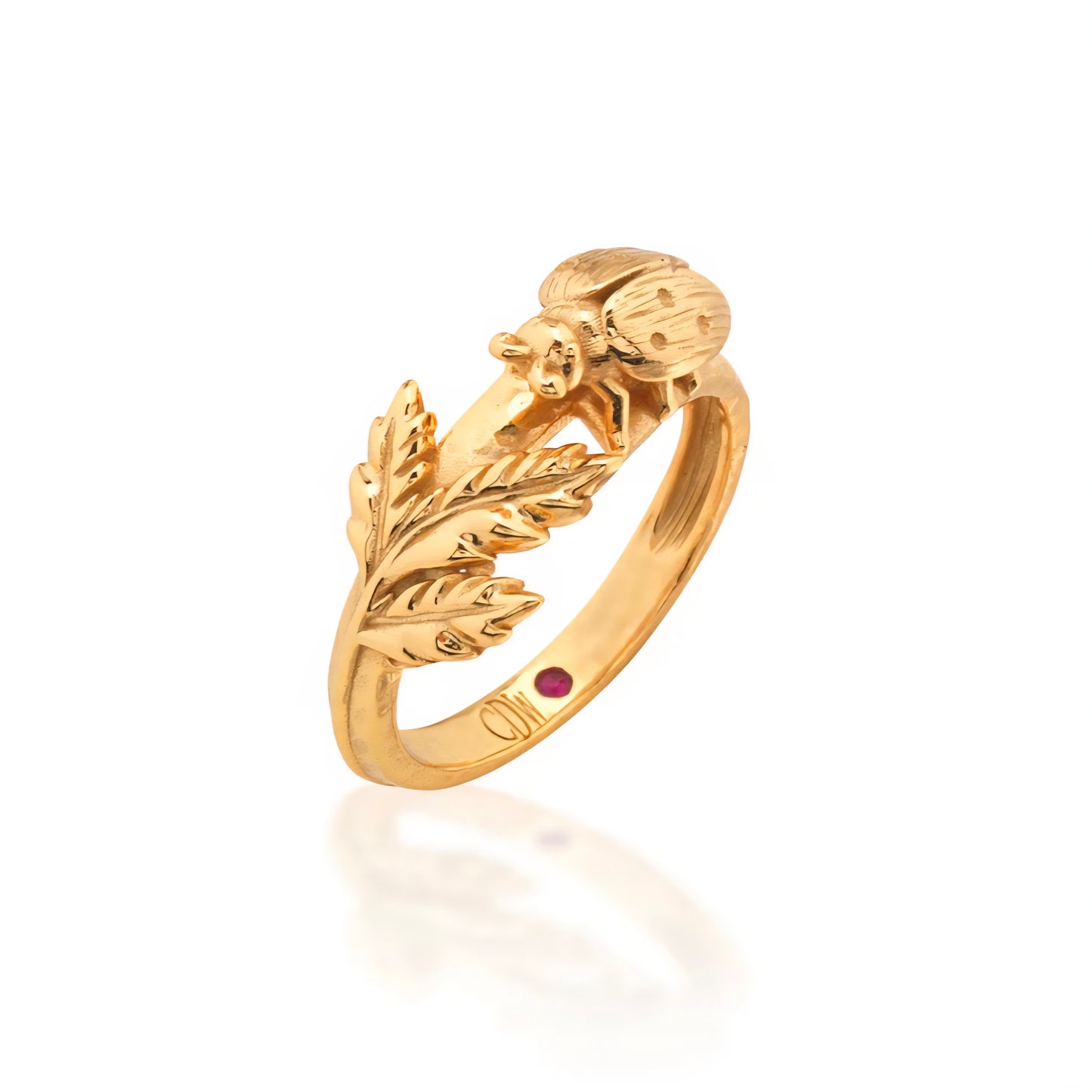 Meadow Ladybug Ring