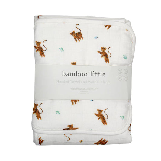 Tiger Hooded Towel Set
