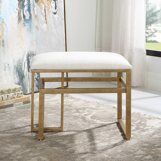 Modern Iron Bench